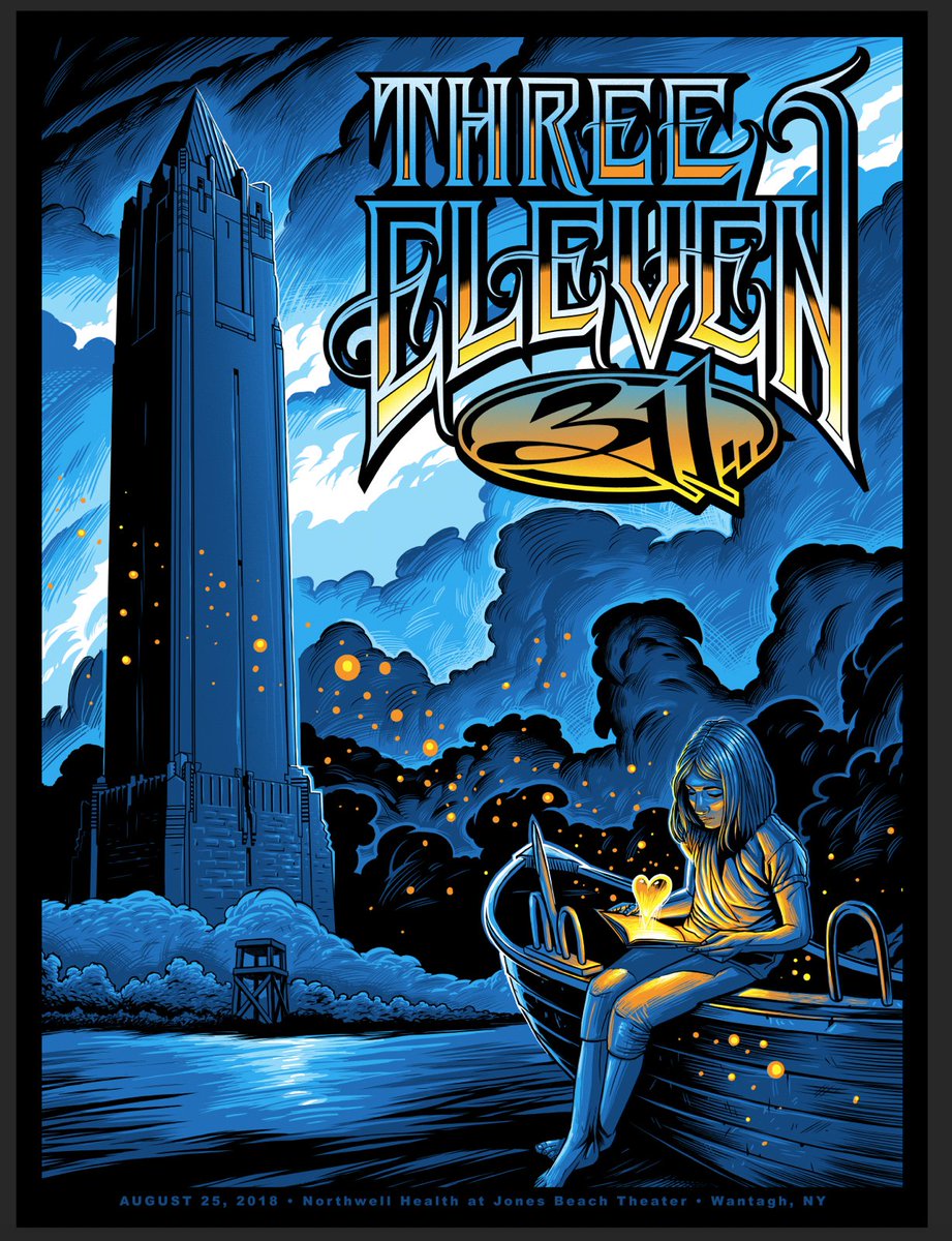 311 on Twitter: "311- Wantagh, NY at @NorthwellJBT tonight! Show poster by #maxx242 @Fighting4Dreams 311 reg print approx 25 foils with 11 signed and ...