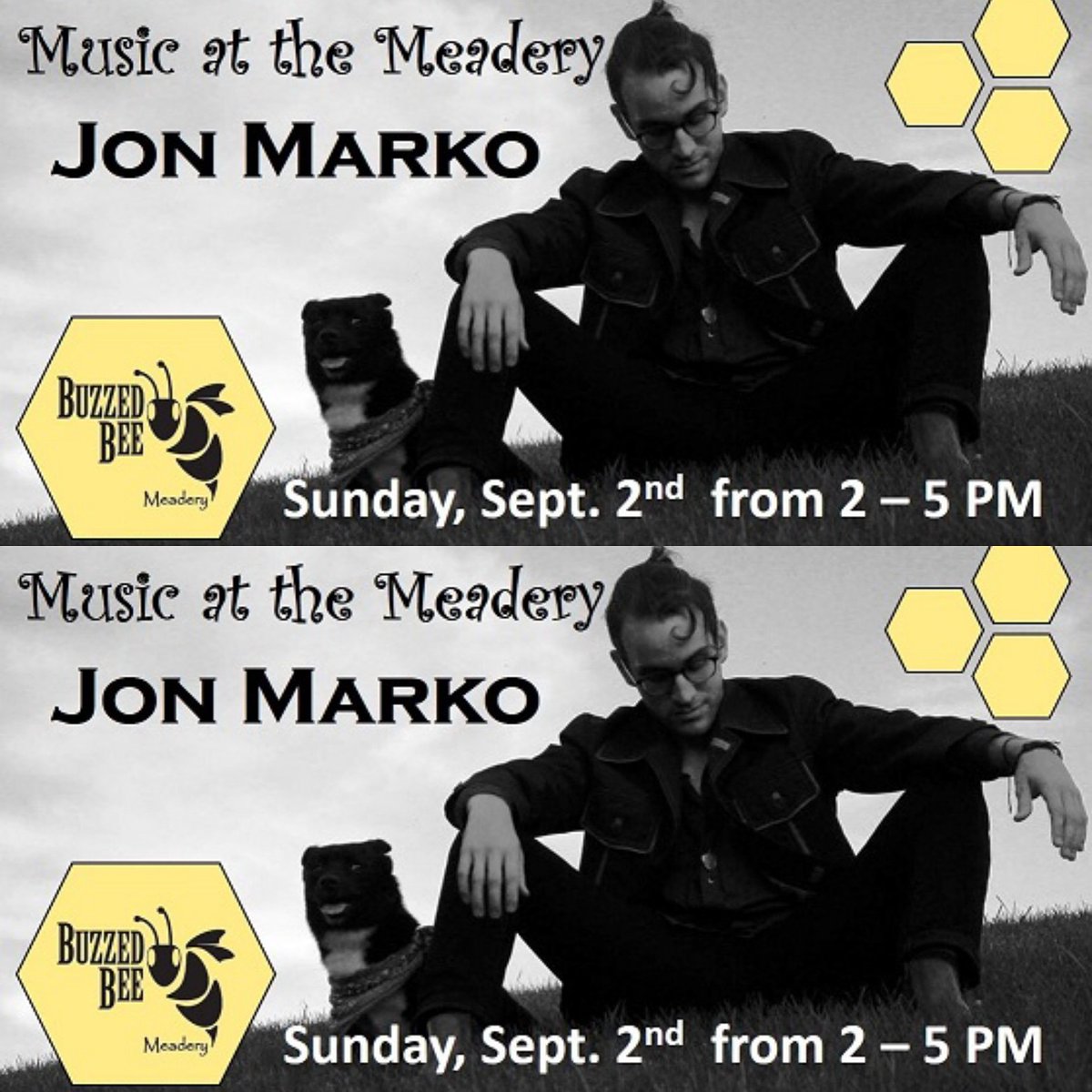 Buzzed_Bee_Mead's tweet photo. Join us at the Meadery Sept. 2nd #Music #mead #meadarita https://t.co/z7TRNVslck