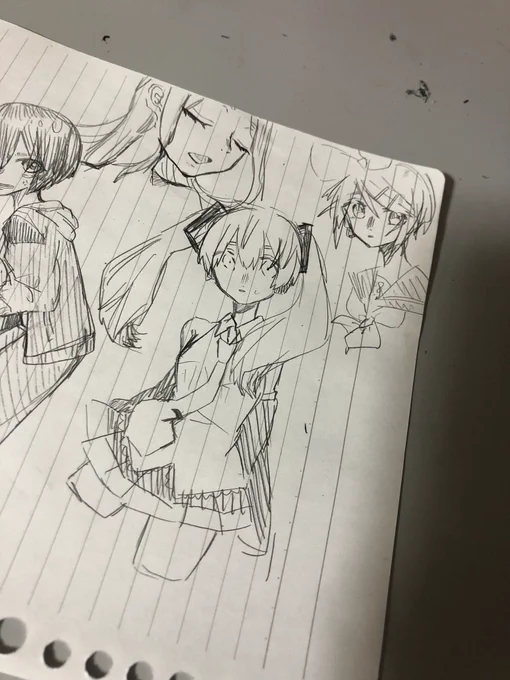 あたまをぱっぱらぱ〜にしてあなろぐおえかきするのたのし〜〜〜〜〜 