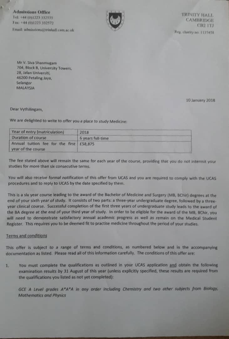 VythilingamS's tweet photo. Hello! Apparently GoFundMe does not support payment from Malaysia. Thus, I have resorted to a traditional method and I sincerely hope you can trust me. Here are my bank account details:

VYTHILINGAM A/L SIVA SHANMUGAM
CIMB BANK SAVINGS ACCOUNT
7000342557

Appreciate the help! https://t.co/DeGCl3tRad