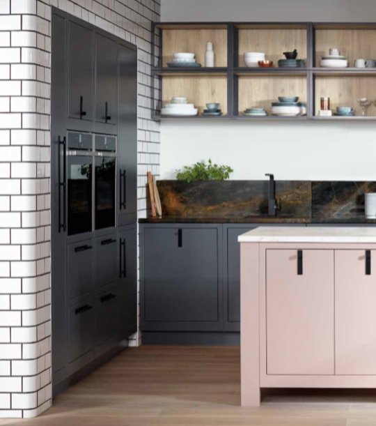 StaffsKitchens's tweet photo. What a busy day in the showroom today! We are now closed until Tuesday due to the bank holiday weekend. In the mean time why not browse the many beautiful kitchens on our website like this Graphite and Dry Rose 1909 design. https://t.co/Ay0DfVNYVK