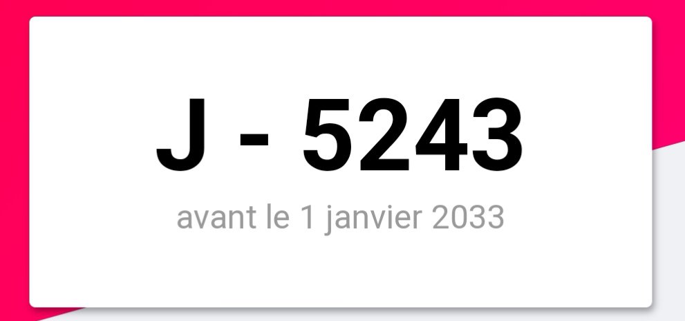 NoVelib's tweet photo. @mathieuvidard @Velib Plus que 5243 jours avant le changement de prestataire. Courage. https://t.co/ZjUTDeMbqR