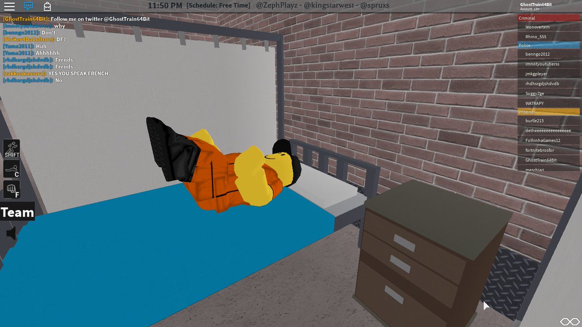 Prison Island - helping zeph escape roblox prison life