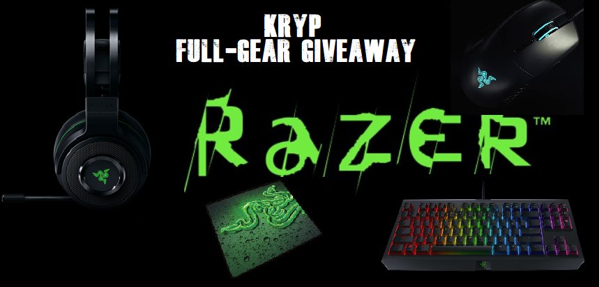 IvaanCuesta's tweet photo. 🏆 Razer Full Gear Giveaway - 400$ VALUE - 1 Winner only 🏆

End: 2018-09-30 - Worldwide

1x Razer Blackwidow TE Chrome V2 Keyboard
1x Razer Goliathus Speed Cosmic Edition Mousepad
1x Razer Thresher TE Headset
1x Razer Basilisk Mice

How to join?

https://t.co/xYCOnKbDNQ https://t.co/rt4aCY63A2