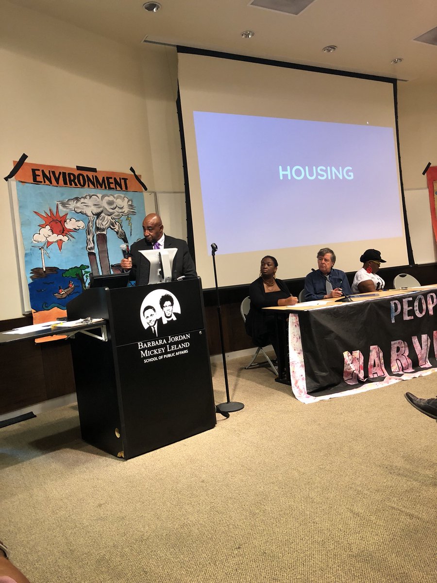 chrishelle3's tweet photo. The storm hit low income communities long before #HurricaneHarvey made landfall. #GenerationalPoverty #GenerationalPromises #PeoplesTribunal https://t.co/b7zeEj6pVA