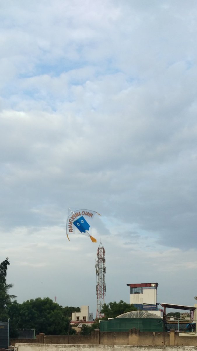 PhantasmaChain's tweet photo. The final artwork of the Art/Illustration contest. This one has Proof of Work. A hand-made kite inspired by the Phantasma ghost trying to reach new heights!
Vote by liking, retweeting and commenting on the artwork.
#SOUL #PhantasmaChain #Blockchain https://t.co/kQEJVr0byO