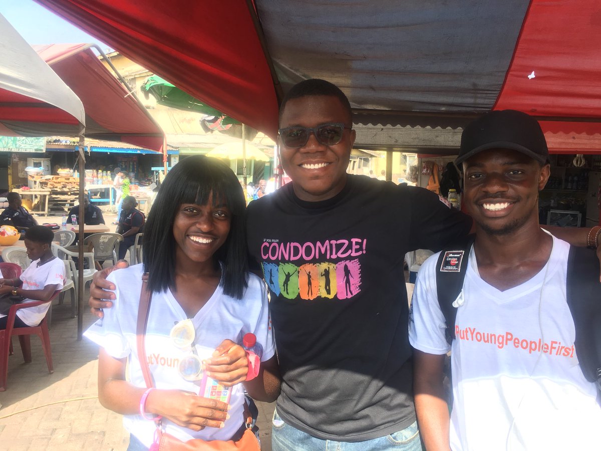 It’s all fun here! #ChaleWote18 #IDECIDE #PutYoungPeopleFirst #KnowItOwItLiveIt
