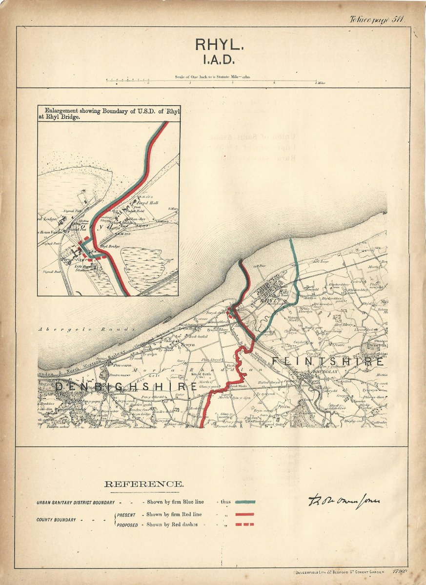 antiquemapsuk's tweet photo. https://t.co/L8P4Uks6VF #Rhyl #Wales #Cymru #antiquemaps by #OrdnanceSurvey for #LocalGovernment #BoundariesCommission 1888 from #FrontispieceLtd  #CanaryWharf. #Dyserth #YRhyl #AfonClwyd #Denbighshire #Flintshire #Rhuddlan #Dyserth #map #ancestry #familytree #genealogy #history https://t.co/kNxGWqotmC