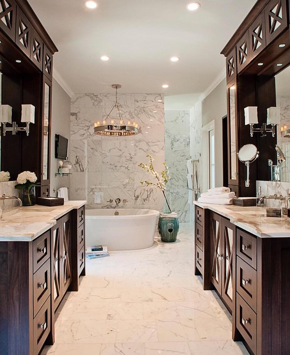 Eva4Design's tweet photo. Because there's no such thing as too much marble ... https://t.co/6fUfHuzUK9
