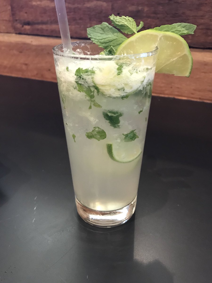 stonejug_bbq's tweet photo. May we get you a fresh made Mojito? #tryonetoday #stonejugbbq #drinkspecial #refreshing #peruil #4thstreetperuil #mojito #refreshing #minty #freshlime https://t.co/AGT7gRNNQm