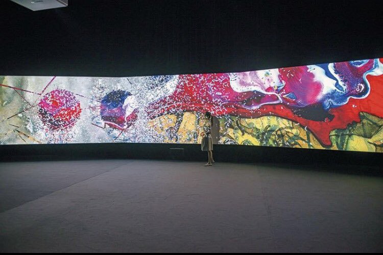 AANIdeas's tweet photo. Parallax by Shahzia Sikander is currently being shown at the Kiran Nader Museum of Art in New Delhi, India. Parallax is in the permanent collections of The Sharjah Art Foundation, The AAN Colletion and the Kiran Nadir Museum of Art. #Parallax #ShahziaSikander #AANCollection https://t.co/4o6dH9A0uk