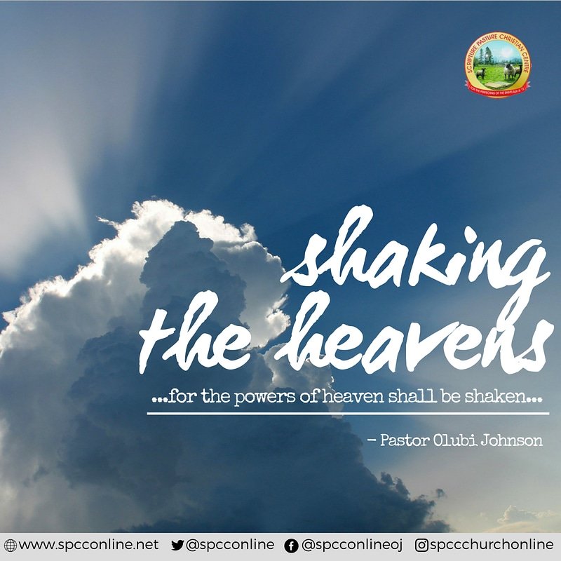 spcconlineoj's tweet photo. Full text:
https://t.co/uwYUnqjX1V 
https://t.co/a2EUZzfWRf

#scripturepasturechristiancentre #spccc #shaking #heavens #PastorOlubiJohnson https://t.co/8saS2FOusw