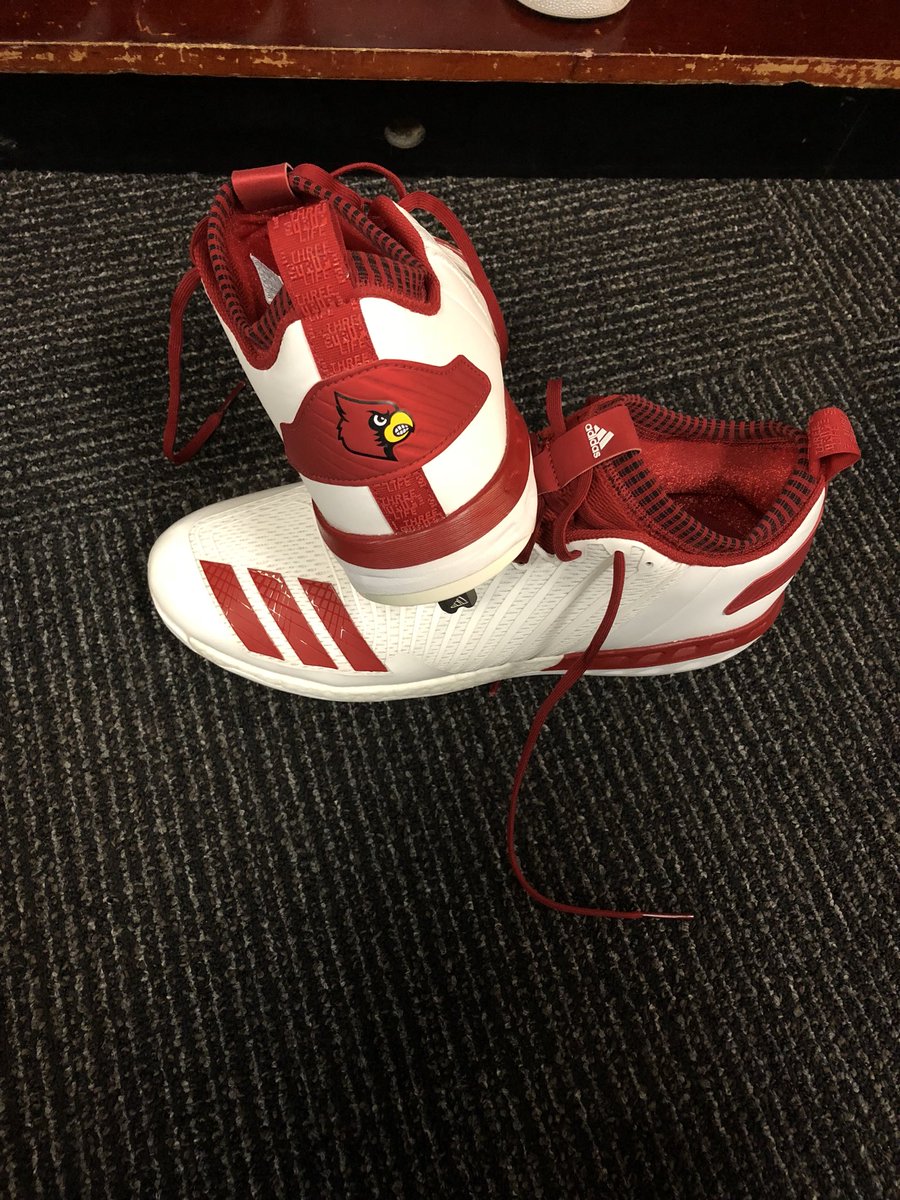 Cleats for day #2 of #PlayersWeekend <a href="/UofLBaseball/">Louisville Baseball</a> @adidasBaseball