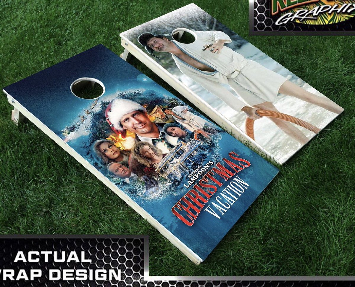 ThomasDowler's tweet photo. @RandyRRQuaid Check out these cornhole boards we are having made! https://t.co/DvqkKzgjD1