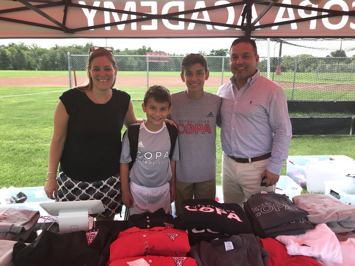 FCCopa's tweet photo. Thank you to the Levy Family for helping out with the Copa Store today #TheCopaWay https://t.co/oYqZ6DGKVA