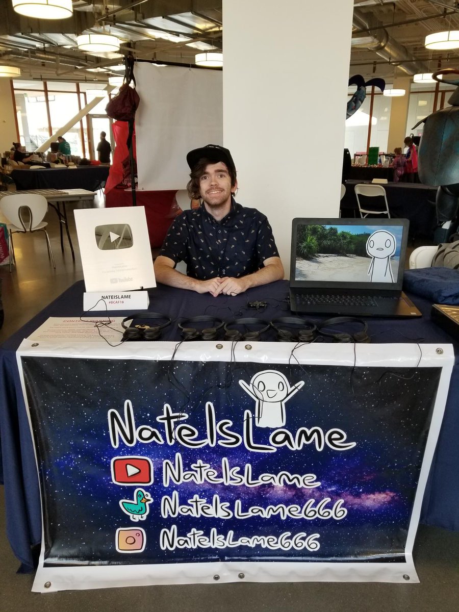 NateIsLame's tweet photo. Good vibes.
Everyone is gonna die.
Come see me at Boise Comic Arts Festival at JUMP Downtown. Fifth floor.
#BCAF18 https://t.co/lktTG18aH9