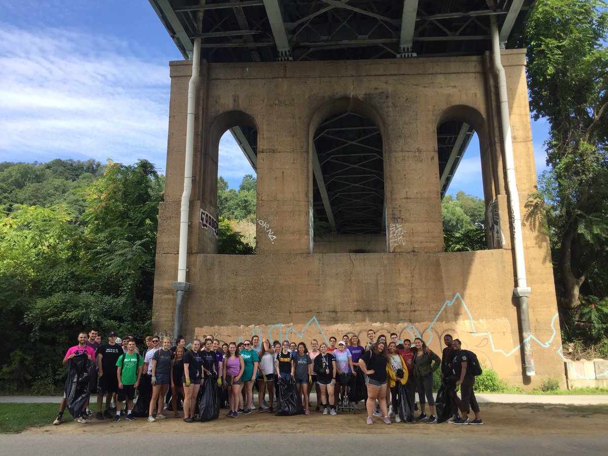 ImagineMillvale's tweet photo. Thank you @ChathamU freshman volunteers for helping us get ready @MillvaleBorough Days! Looking strong on a beautiful Saturday! https://t.co/XhzevS5Zd9