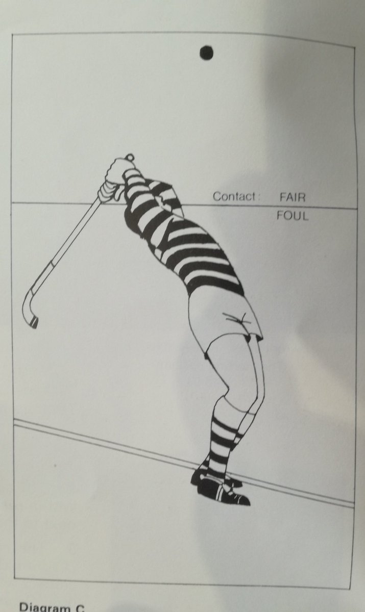 dstitch's tweet photo. Wonderful shinty graphics from an old #shinty mag #throwup2018 @HighPrintStudio @camanachd https://t.co/L5SCth1432