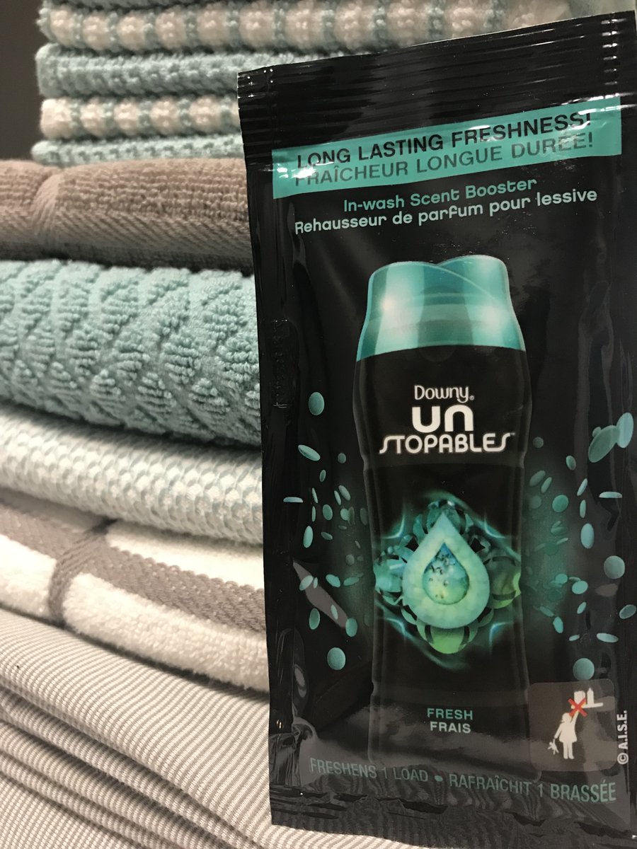 MeganSmart3's tweet photo. The laundry game has been changed with the #FeistyFreshness of Downey @Unstopables 👊🏼 12 weeks of guaranteed freshness and 12 weeks of me not having to worry about weird smelling towels when I go to dry off! I #GotItFree , but I would pay big 💵 for how good this smells! https://t.co/dyTHH5jibS
