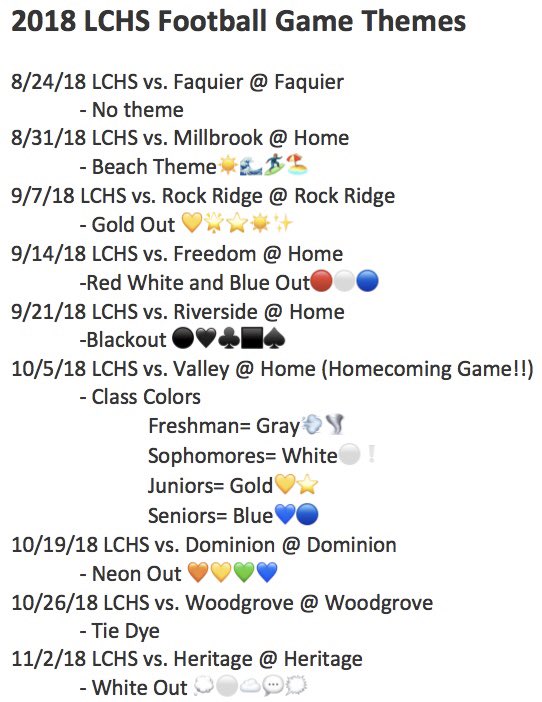 2018 Football Season Themes😈🏈💯COME AND SUPPORT YOUR RAIDERS
