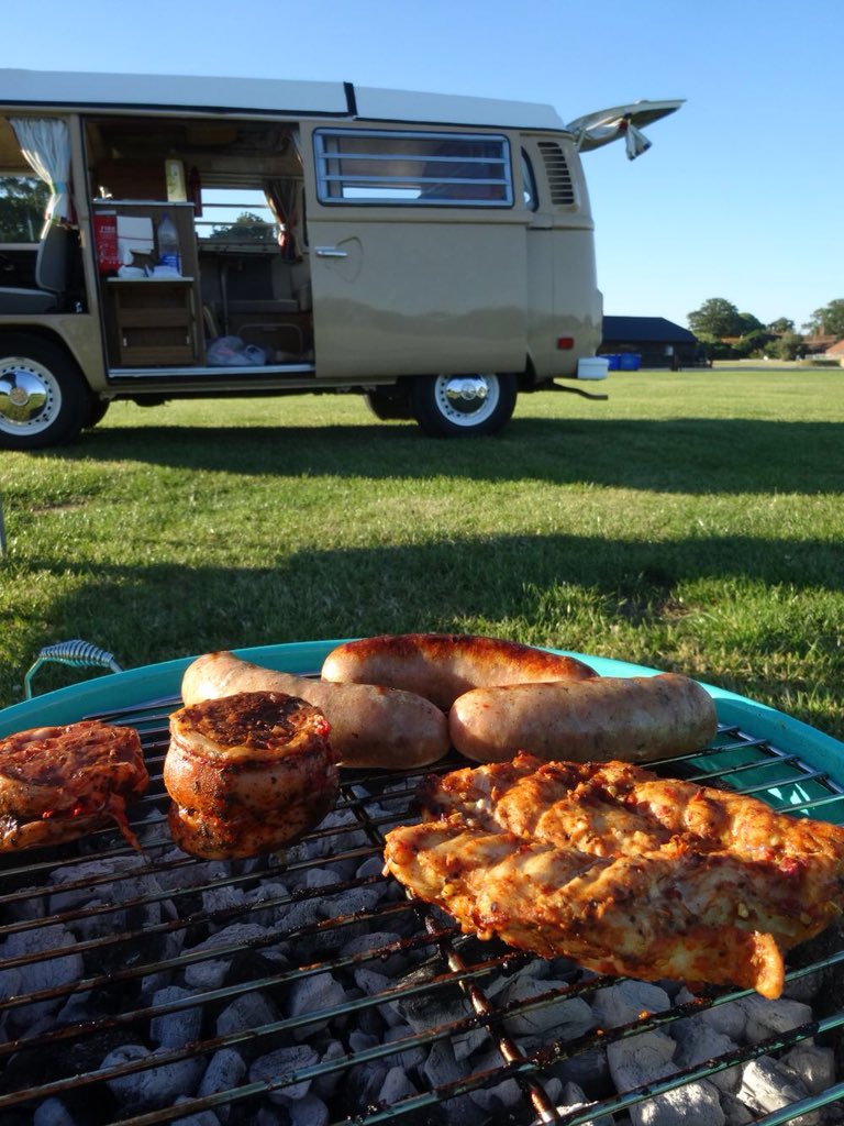 FourSeasonsBBQ's tweet photo. #31daysofbbq day 25 is picnic grilling, I took this photo a couple of years ago when I hired the vw to  spend some time in new forest. Happy days 😀 https://t.co/yiEXkVUs3k