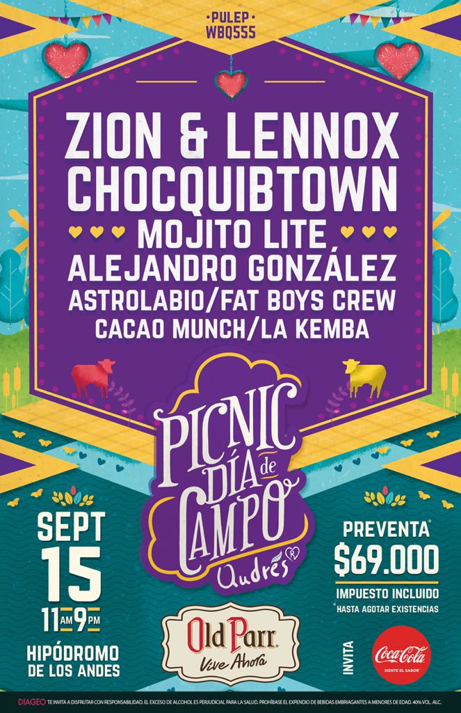 CacaoMunch's tweet photo. ¡Próximo 15 de septiembre! A romper la tarima ¡Los esperamos! #puragozadera @Andres_C_de_Res @chocquibtown @MojitoLite @zionylennoxpr @AstrolabioSound https://t.co/a0mTioNng3