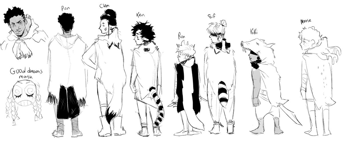Here are some doodles from the d&amp;d campaign im running 