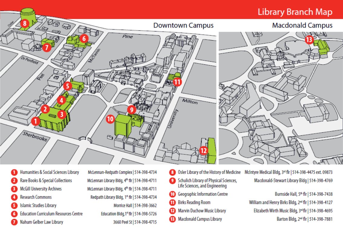 McGillLib's tweet photo. Different #McGill branches are open at different times so bookmark this handy listing for opening & service hours. #librarytip https://t.co/EdOpVJP3xN https://t.co/GrJisDWJHb