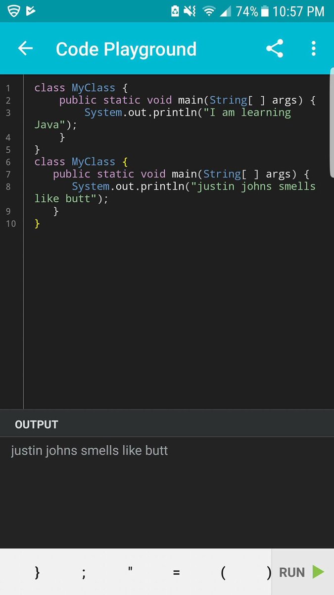 AllyJohnstech's tweet photo. It is always nice to brush up on the basics. #practice #braingames #girlswhocode #javascript #codecademy @Codecademy, I love your online tools! #coding #computerprogramming https://t.co/PRDvJGMpt3