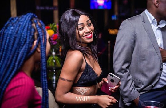 "Cheers to the freaking weekend, I'll drink to that" 🍻
Join us <a href="/Vanity_PTA/">Vanity Club</a> in ending this weekend of the right way 😍💃
It's a celebration, I'm licking icing off of Bianca tonight , who's with me ? 

#GlowUpSaturdays 
#VanityPTA 
#AllAboutYou