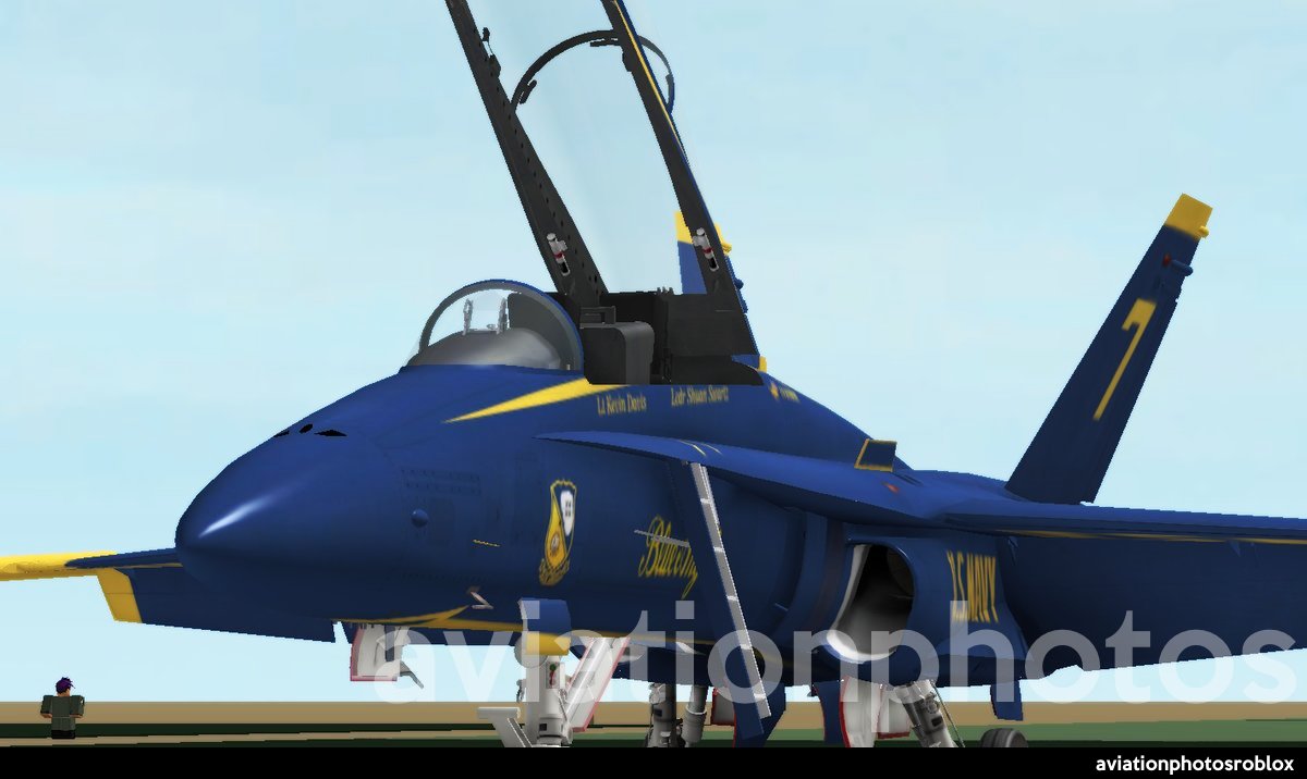 Aviation Photos Roblox On Twitter Outstanding Blue Angels F A 18 On The Ground Photo Submitted By Bristowairways - 18 roblox