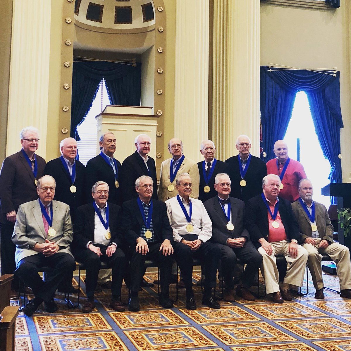 UMMCAlumni's tweet photo. Congratulations to the Class of 1968! We are proud to honor your 50 years of dedication to the field of health care! #ummcalumni https://t.co/XpC2sR9uFp