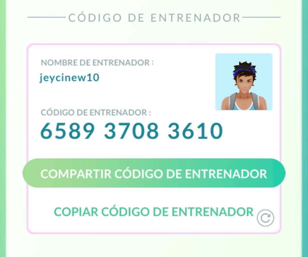 jeici_'s tweet image. Necesito amiguitos pero que jueguen si por favor, déjeme su código y lo agrego 
6589 3708 3610
#pokemongo #codepokemongo