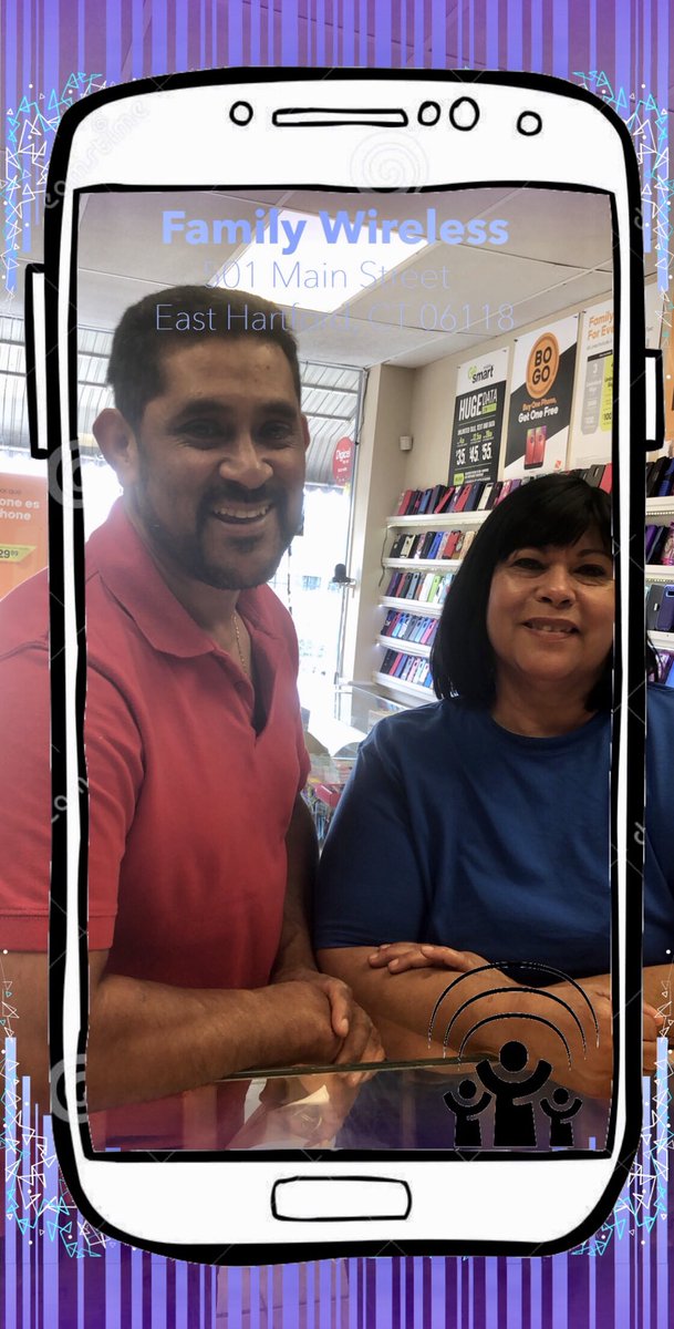 FFamilyWireless's tweet photo. Let’s make it loud from East Hartford CT #lovemycustomers #theyloveus  #wirelessprepaid  #hypersidewalk @stevehyperlink @hyperlinkusa @BoostManED https://t.co/ImafYOdWxk