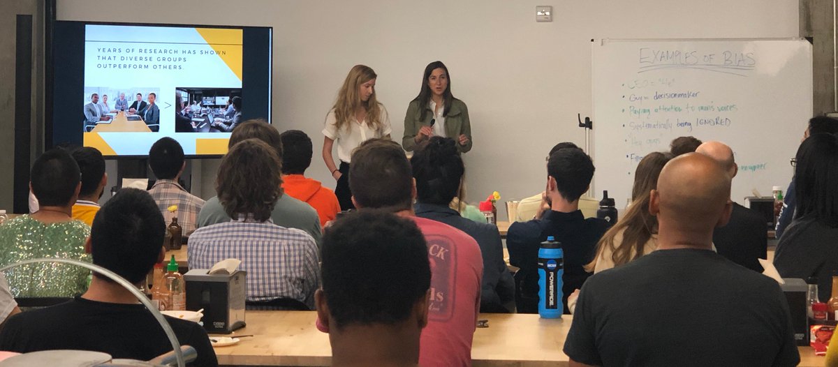 RajivMaheswaran's tweet photo. Thank you to @vaosinski and @marronelisa for taking time to visit us @SecondSpectrum and lead us in a session on unconscious bias.  We are grateful to have you as investors, advisors and partners and greatly appreciate your efforts to make us a better version of ourselves. https://t.co/zR7VohUT2I