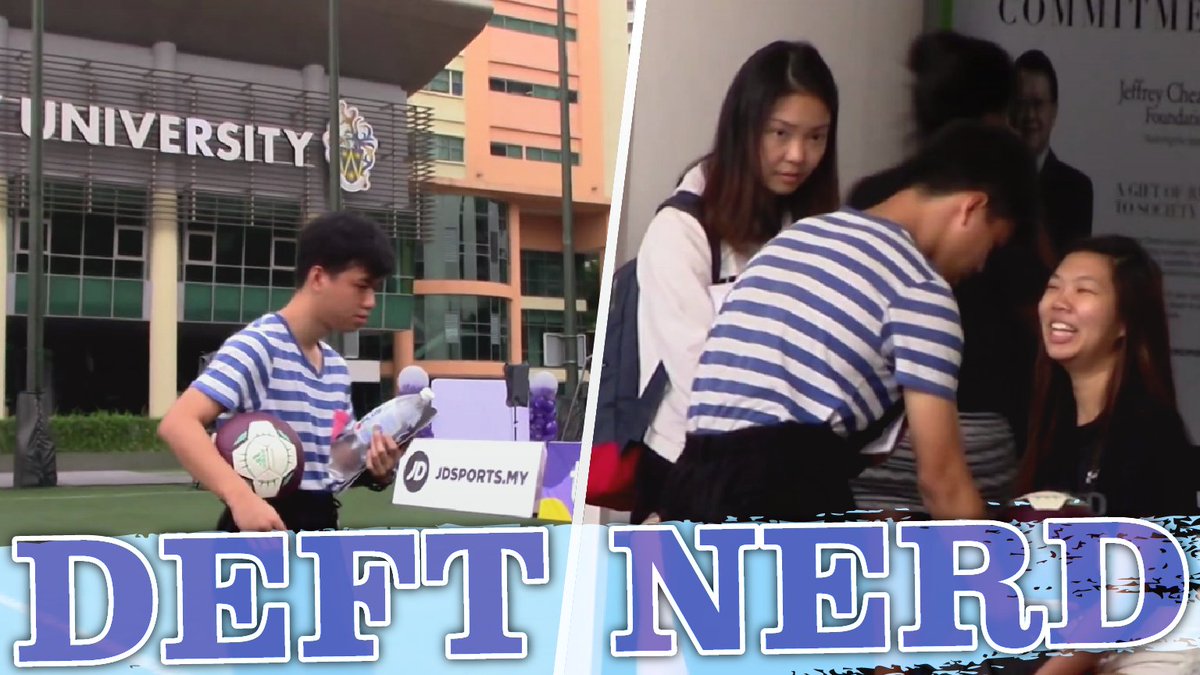 1bestday's tweet photo. Nerd impress strangers by performing amazing tricks with soccer ball...😵👏👏
-
With @letzuploadit
-

Video on our channel 📺 - https://t.co/6vAZAzWsWy     
-

#Trickstar #experiment #public #university #social #funny #React #FunnyVideo #people #comedy #tricks #1bestday #Wow https://t.co/KzFPZO0X7l