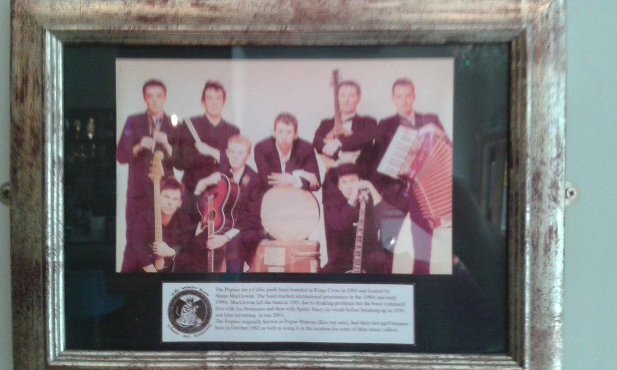 The Pogues say join us at 9:30 TONIGHT <a href="/Water_Rats/">The Water Rats</a> for a Fairytale of London! <a href="/OLDtheplay/">O.L.D: Online Dating - the play</a> <a href="/CamdenFringe/">Camden Fringe</a>