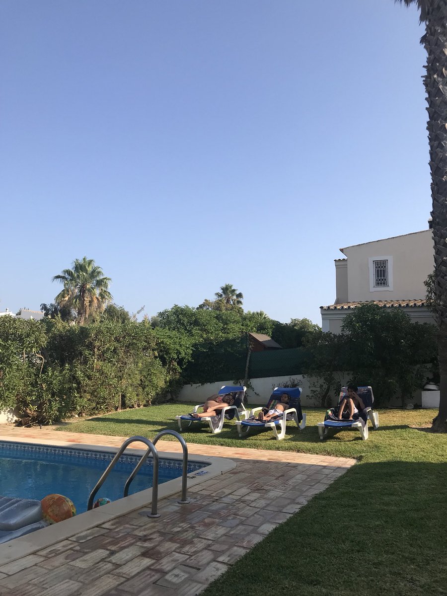 Fiveadventurers's tweet photo. And relaaaaaaaaaax.... we have arrived at our @jamesvillasuk villa in the Algarve! It’s amazing,the perfect setting for a relaxing week.little adventurers are full of glee... family travel is about exploring But sometimes just relaxing and making memories #TheJamesWay https://t.co/ED2wh1LBVu