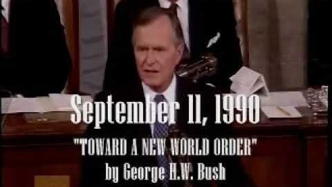 Doug Sides on Twitter: "@AmericanVoterUS ???? September 11th Started A “New  World Order” Of Corruption! “Out of these troubled times, our fifth  objective -- a new world order.” ~ George Bush Sr.