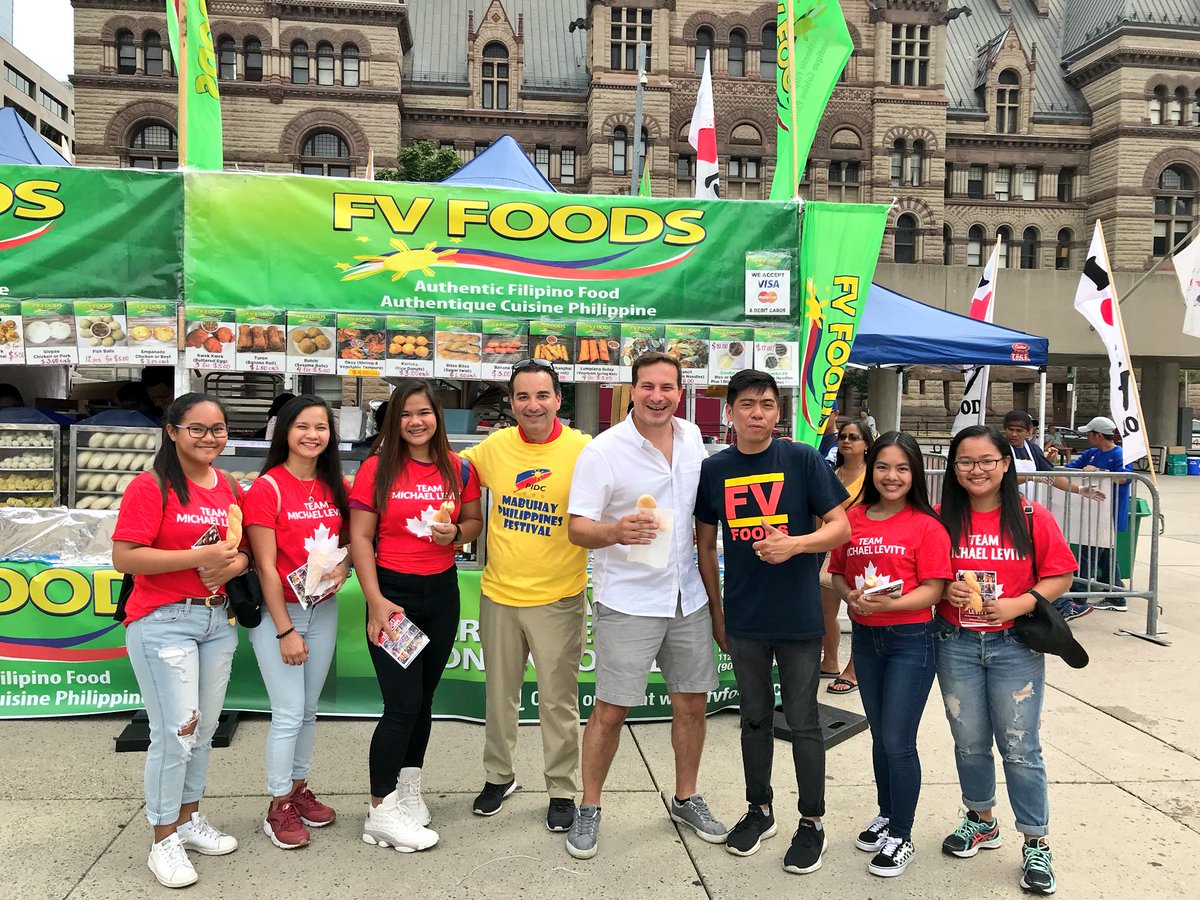 LevittMichael's tweet photo. Celebrating w/ the vibrant #Filipino community from across the GTA at the @pidctoronto #Mabuhay Festival. #pidc2018 #cdnpoli https://t.co/Tl3JAxHatL