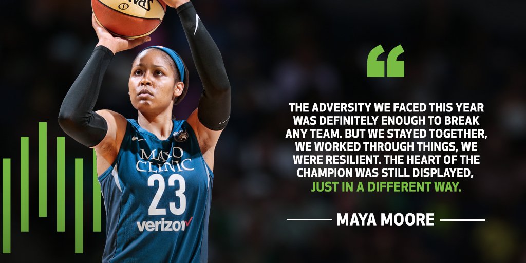 minnesotalynx's tweet photo. Through thick &amp; thin. https://t.co/TdJV3yS99p