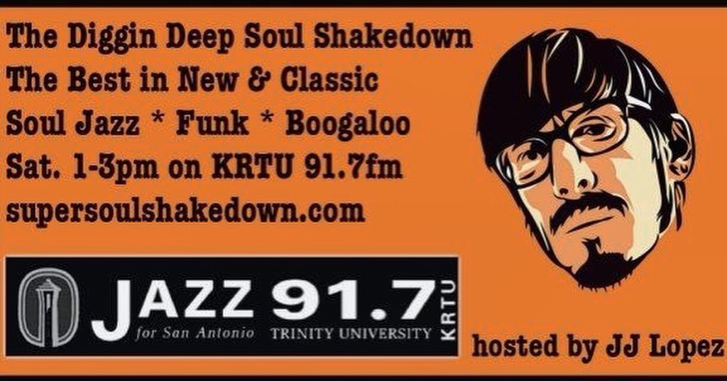 stevenleemoya's tweet image. San Antonio, I will be on air Today with my brotha in soul Mr. JJ Lopez talking all things #HavanaHiFi and selecting some funky + soulful Tunes. Catch us 1-3pm cst on 91.7fm or stream us worldwide at krtu.org
.
#krtu #otherdirections #trinityuniversity