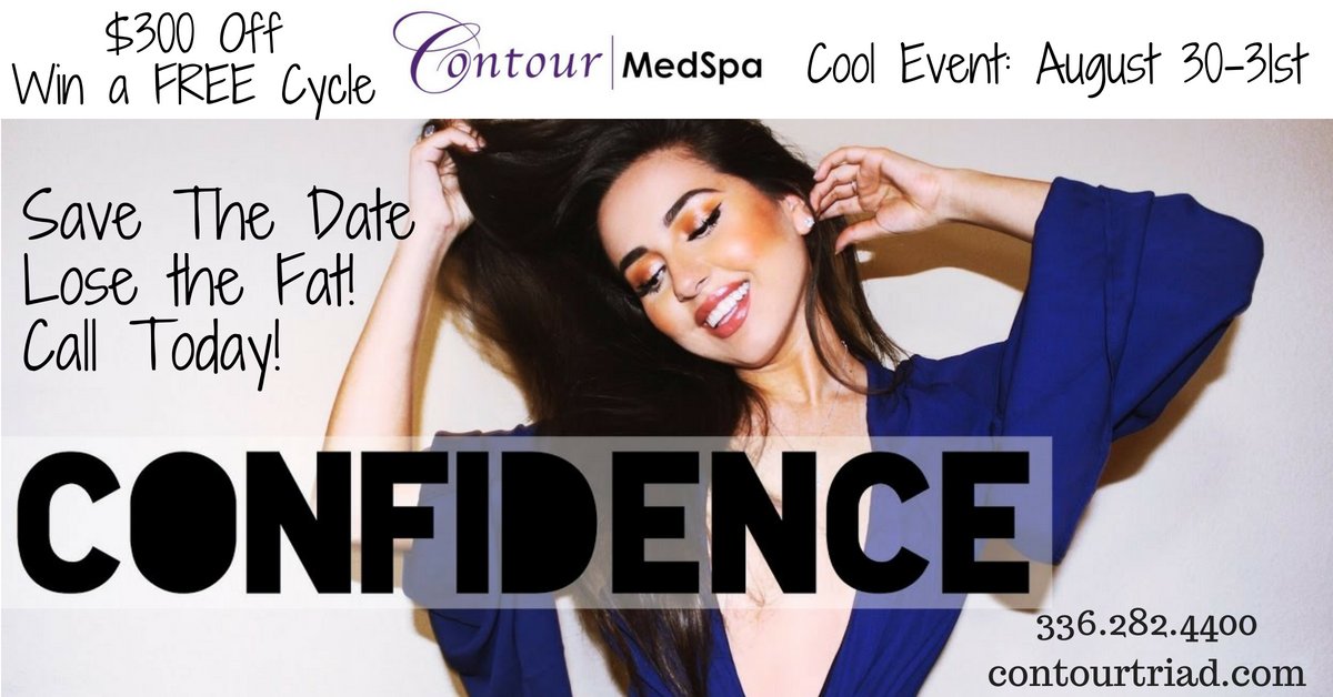 Contour_MedSpa's tweet photo. Have you scheduled your #CoolSculpting consultation yet?  Be sure to call or email us to book your consult to enter to win a FREE Cycle as well as $300 Off your treatment!  #Confidence https://t.co/EsMvd0vDGh https://t.co/Pq6FwlSaS3