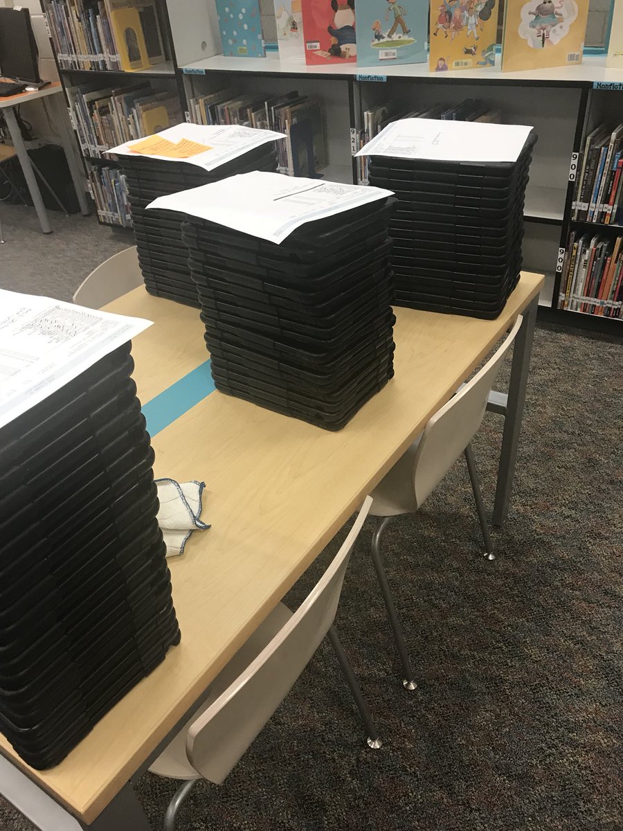 danamoneil1's tweet photo. Mid-deployment madness! Happy to report that in about a week these devices will be replaced by little humans. I. Can’t. Wait. #idratherbereading #450ipadsarewearingusout #readyforreaders https://t.co/wjMhulm11C