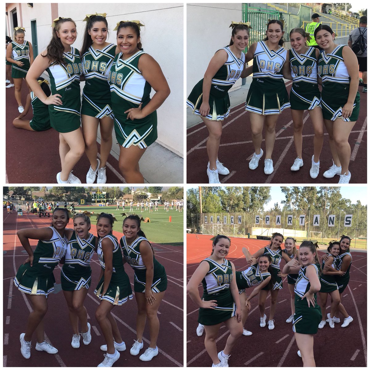 dhs_sss's tweet photo. First home game of the season was a huge success! 💚💛💚 https://t.co/0zg132oxlc