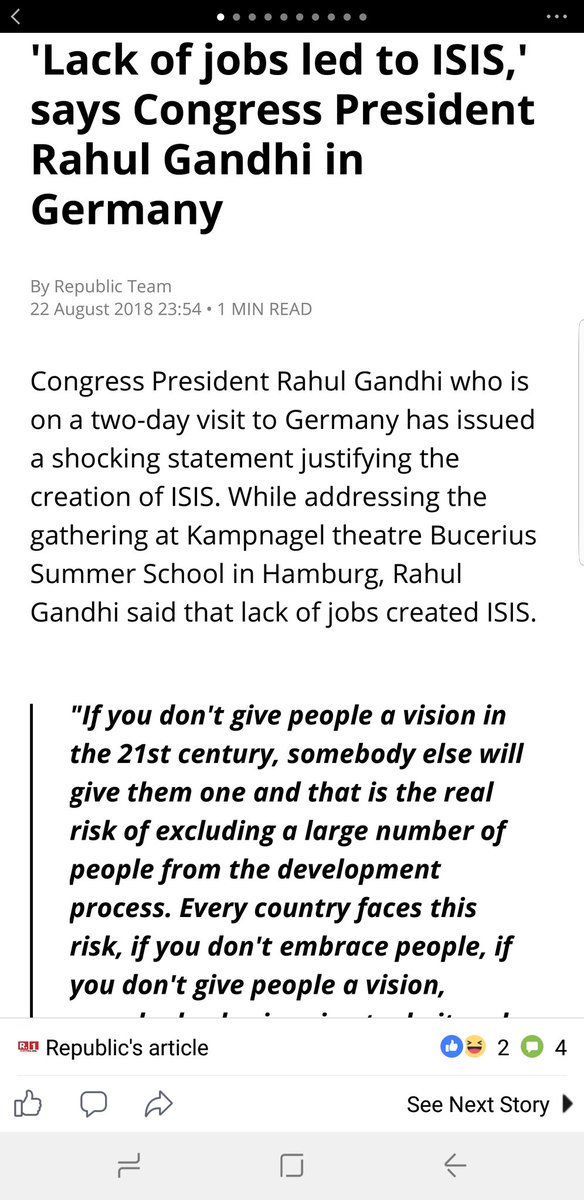 sauhem26's tweet photo. @gurjeeeet @shammybaweja @RahulGandhi 😂😅#RahulGandhiISISComments #RahulKaBadnamiTour #RahulISISComment #RahulInGermany https://t.co/LQ6ZlpMc23