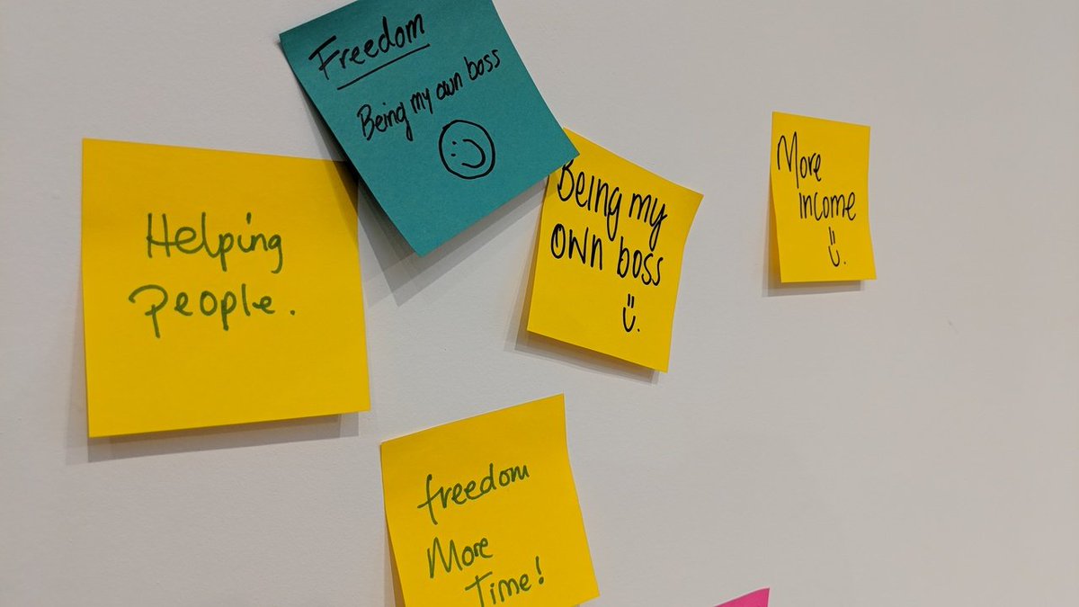 Xune101's tweet photo. Wow! So much energy!

Week 1 of 5, Start Your Own Business at @GoogleUK #DigitalGarage

Everyone has that one thing which they haven't managed to do yet. Book on to the next cohort here ➡️ https://t.co/GbRA4nnrYz or pop in to have a chat. #myyet https://t.co/kpGJztnrKL