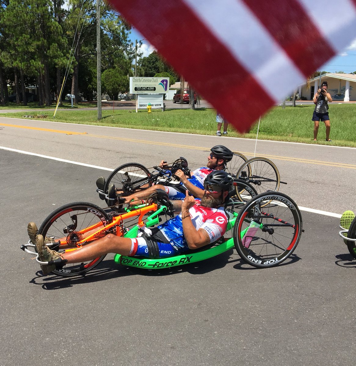 End of a 1500 mile handcycle  journey!! Incredible!! It’s not too late to donate to this amazing cause! #RaleyRoadTrip #bootcampaign  #woundedwarriorsabilityranch #Topend #Invacare