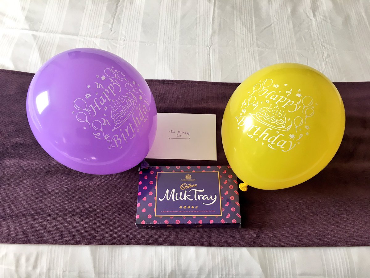 Busy Saturday afternoon check in with the bank holiday guests and football on tonight but we always make time to chat to our guests.. found out we are celebrating a 14th birthday!! Happy Birthday from all the team 🎈🎊💜🤗 #piWOW #summerofservice