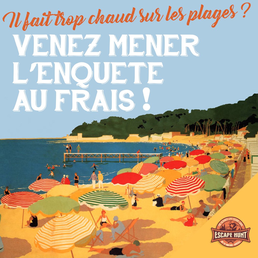 EscapeHuntMARS's tweet image. Venez mener l'enquête au frais chez Escape hunt à Plan de Campagne
#escapehuntmar #hot #detectives #enquete #escapegame #escaperoom